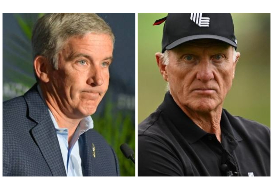 PGA Tour’s Jay Monahan or LIV Golf’s Greg Norman: Who gets fired first?