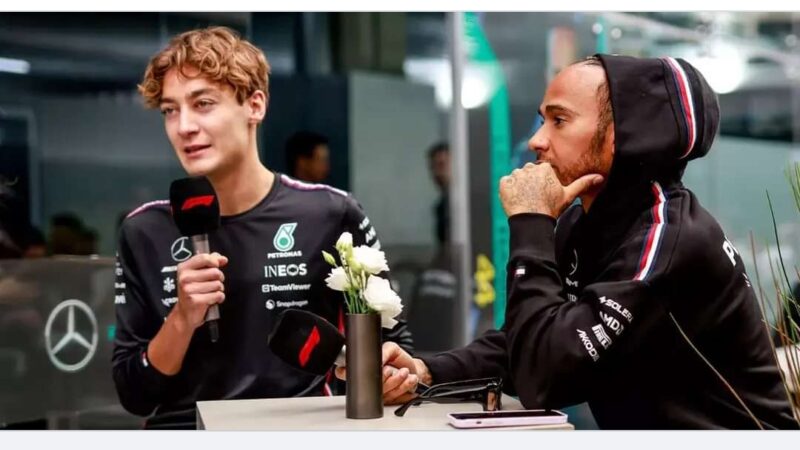 Lewis Hamilton and George Russell started a fire in their first season together at Mercedes, but more disagreements arose between them in the second year of their partnership.