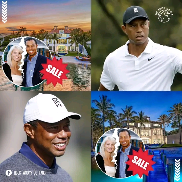 Tiger Woods sells his Florida villa at a bargain price after divorcing Elin.