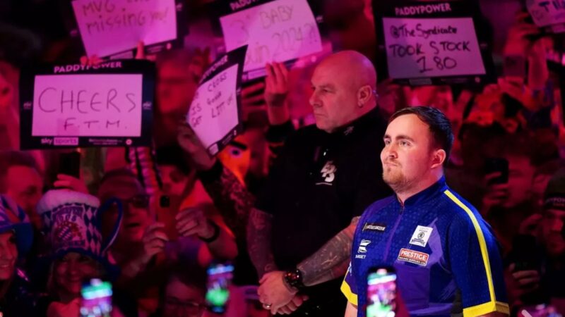 Luke Littler World Darts Final to be paid for by terrestrial broadcaster ‘Don’t Ask