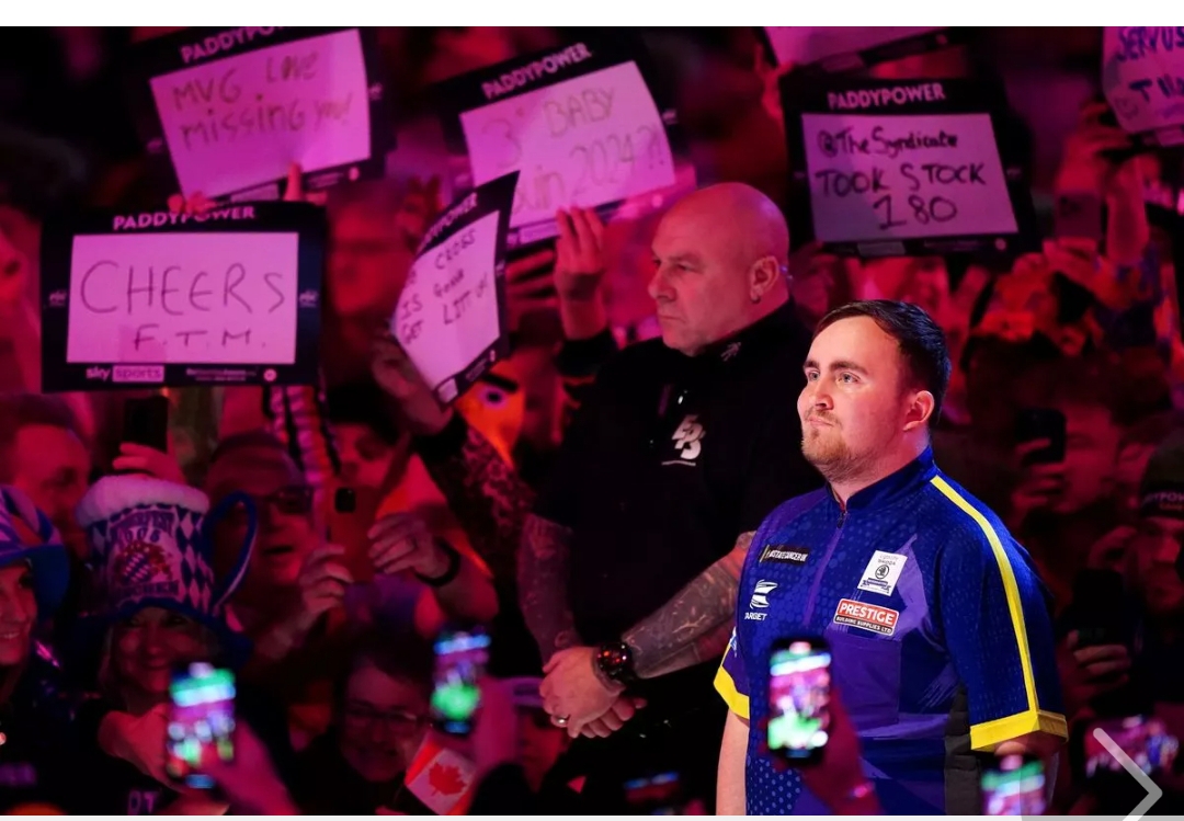 Luke Littler World Darts Final to be paid for by terrestrial broadcaster ‘Don’t Ask