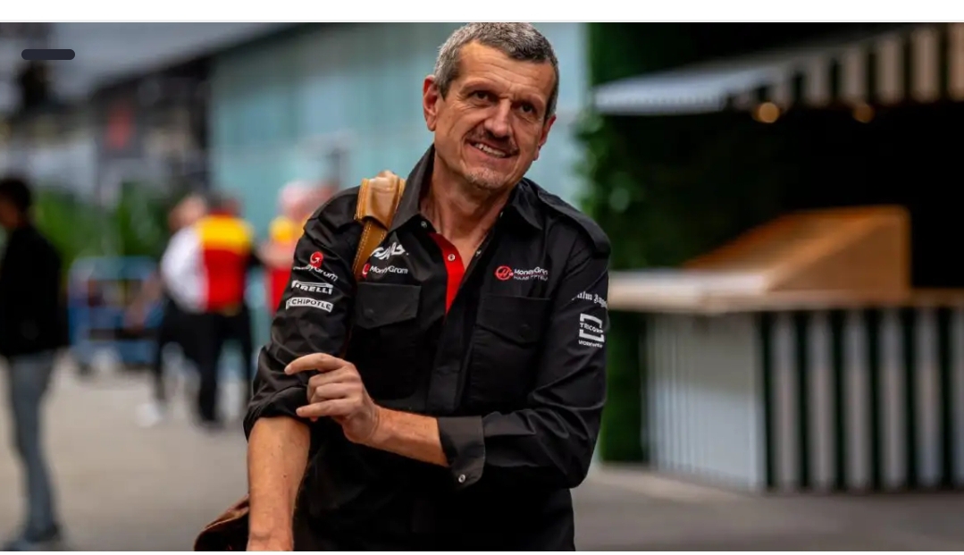 Part of the Haas F1 team press release is missing, clarifying the truth about Gunther Steiner.