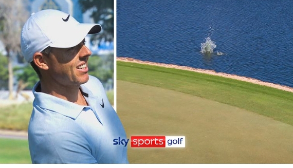 Rory McIlroy retain Dubia  invitational  lead despite making quadruple bogey during second round