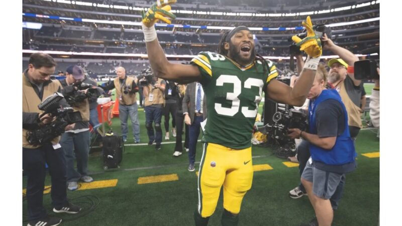 Aaron Jones Conveys Culminate Message To Green Inlet Packers’ Haters After Dallas Ranchers Win