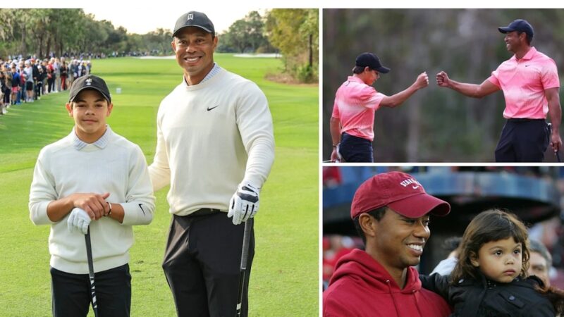 Really: it’s a family affairs tiger woods exclaimed