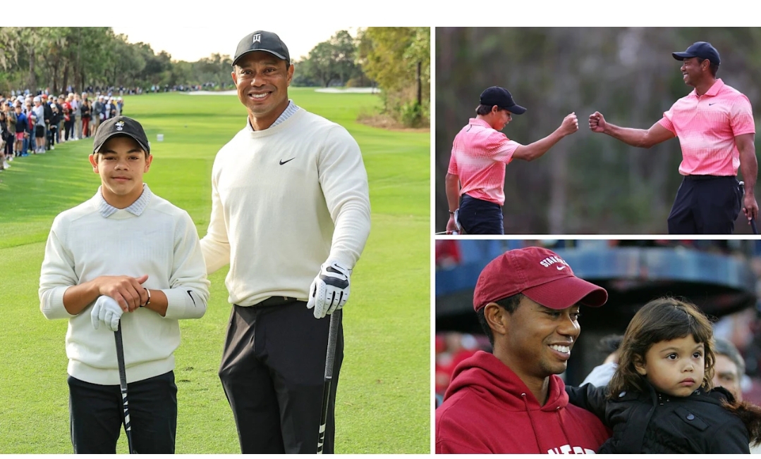 Really: it’s a family affairs tiger woods exclaimed