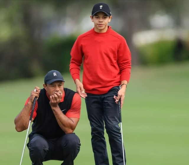 Tiger Woods’ son Charlie achieves something his dad never could on golf course…..See Details