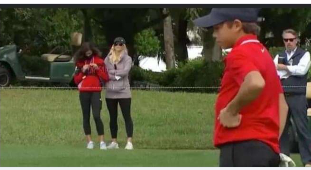 Tiger Woods’ ex-wife Elin Nordegren came to see Charlie at the PNC Championship