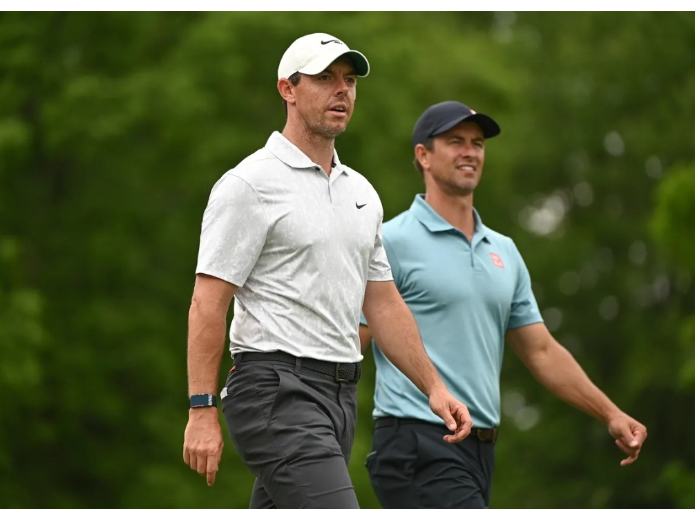 Rory McIlroy points to Adam Scott’s board presence as to why LIV is onto something