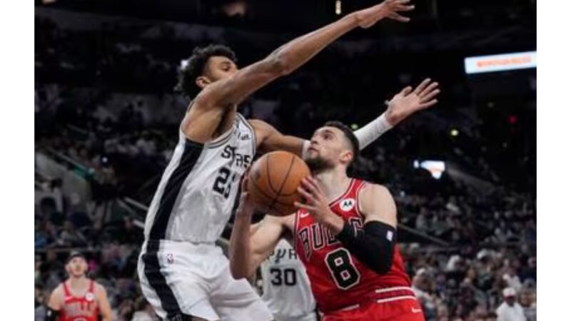 Chicago Bulls struggle to a 122-116 win against the lowly San Antonio Spurs, who sat rookie Victor Wembanyama