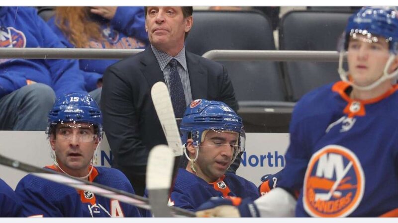 Patrick Roy has been named coach of the New York Islanders, replacing Lane Lambert.