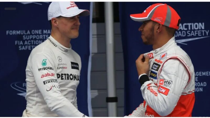 If asked to choose between Lewis Hamilton and Michael Schumacher who will you choose??