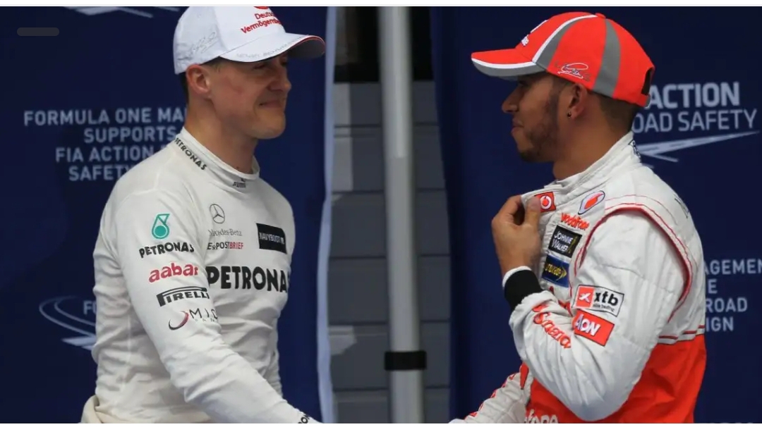 If asked to choose between Lewis Hamilton and Michael Schumacher who will you choose??