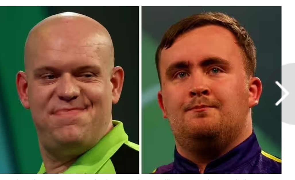 Michael van Gerwen has dismissed Luke Littler’s “unfair” claims about the Bahrain match