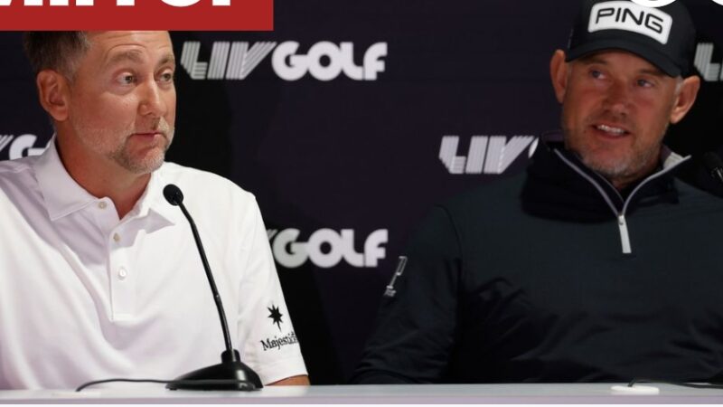 LIV golf duo Lee Westwood and Ian Poulter have agreed on their golfing futures.