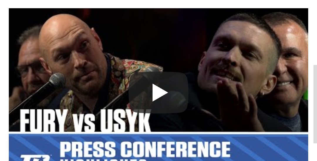 USYK USES EPIC TALE FROM HISTORY TO EXPLAIN WHY HE WILL BEAT TYSON FURY