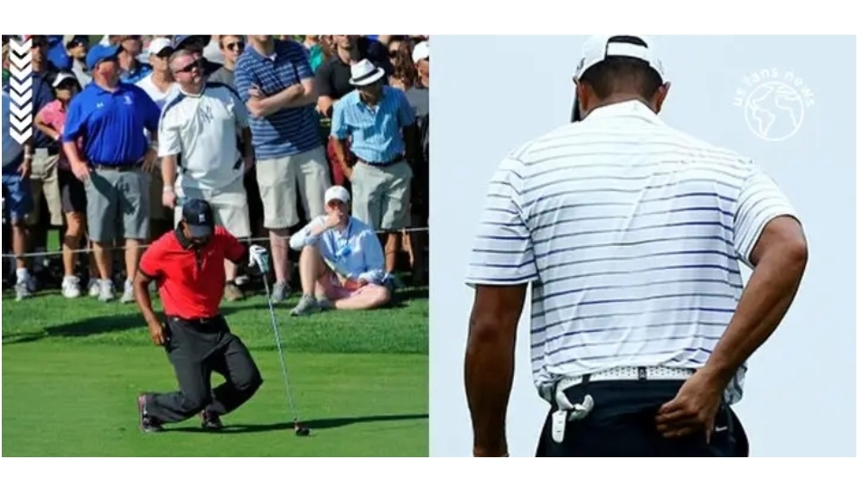 Tiger woods with a very fatal accident that will keep him out for long