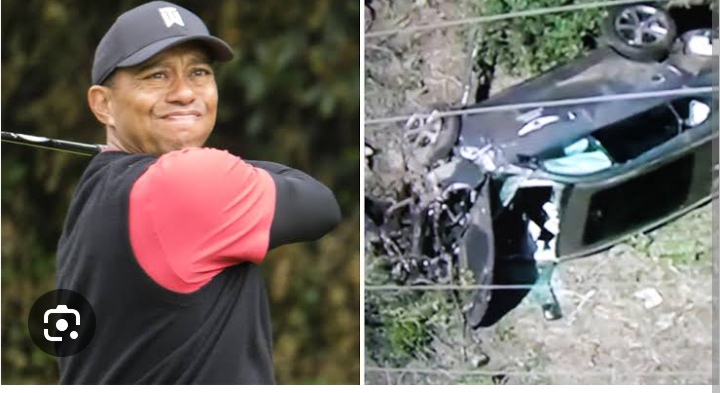 Tiger woods has been involved  in a brutal Accident