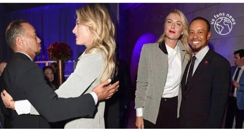 Sharapova secret relationship with Tiger Woods exposed at a charity party