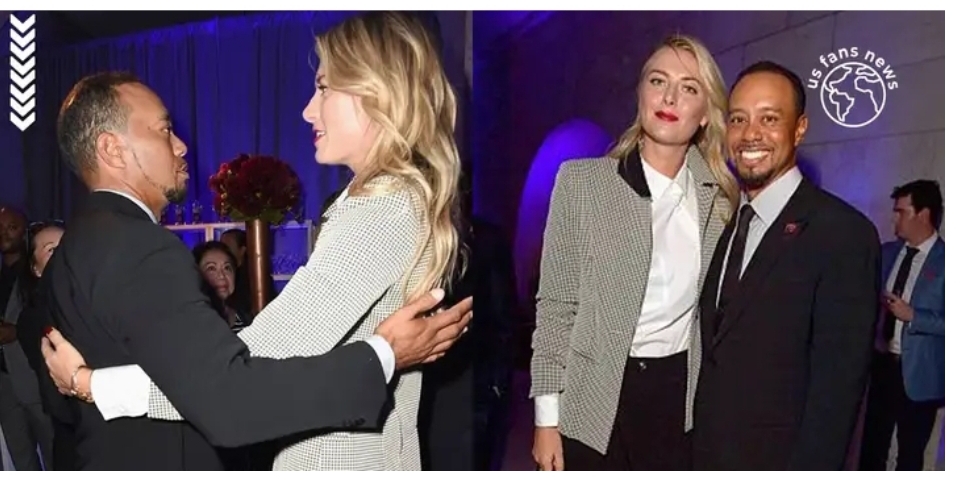 Sharapova secret relationship with Tiger Woods exposed at a charity party