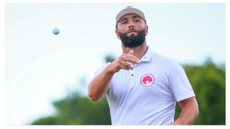 Jon Rahm caught swearing on hot mic during LIV Golf debut with footage released