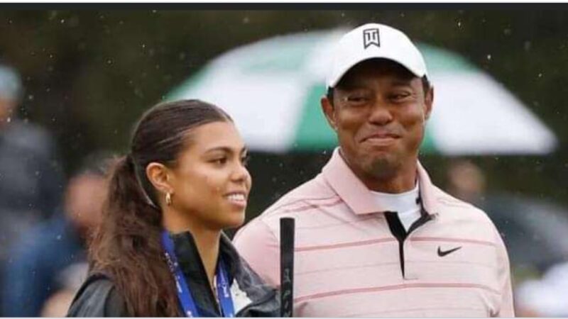 Report: Tiger Woods slaps daughter Sam after dating story