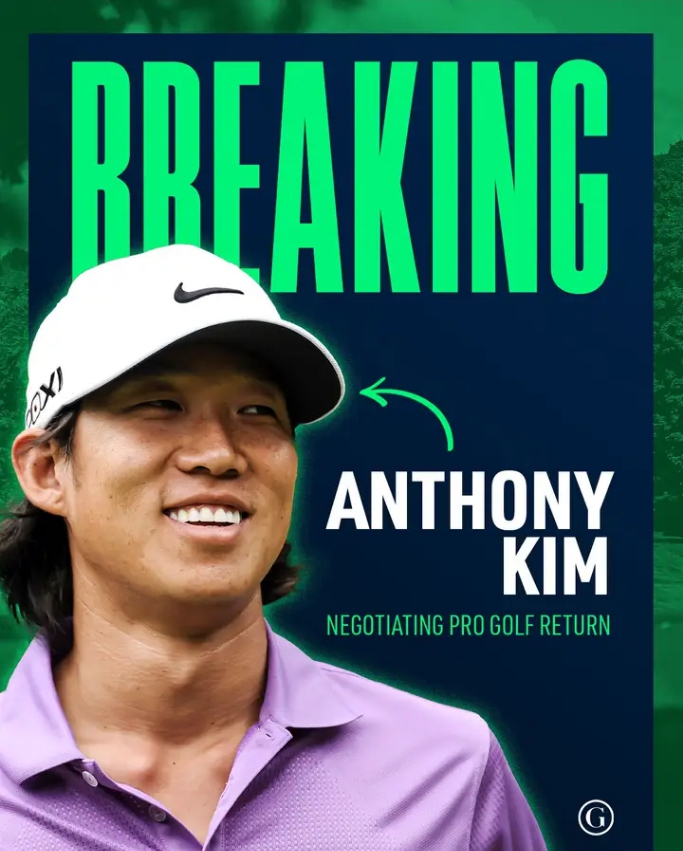 Anthony Kim is plotting his return to professional golf after more than a decade away.