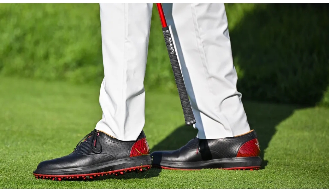 Tiger Woods Spotted Wearing Sun Day Red Shoes Ahead Of PGA Tour Return