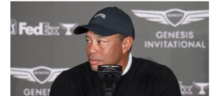 TIGER WOODS ISSUES BLUNT RESPONSE TO REPORTER OVER LOGO QUESTION