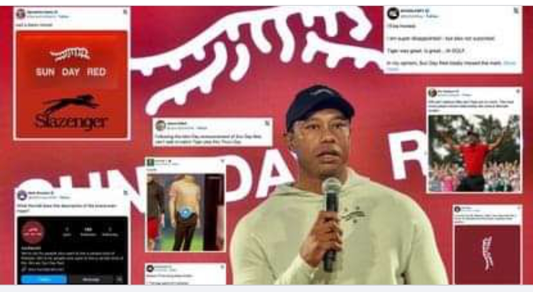 Breaking news: Why is it still so unbelievable? On social media, some are criticizing Tiger Woods’ new logo.