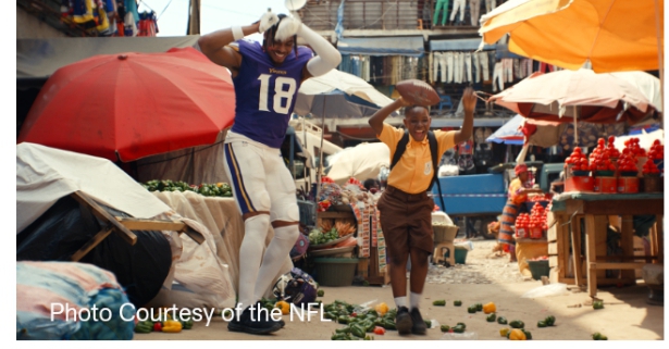 Justin Jefferson on Filming Super Bowl LVIII Spot in Ghana: ‘Amazing Experience’