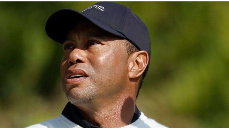 Tiger weeps after receiving a pacel from his ex-wife