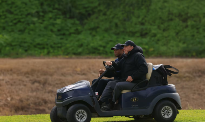 Tiger Woods carted off golf course due to illness, cutting his 2024 PGA comeback short