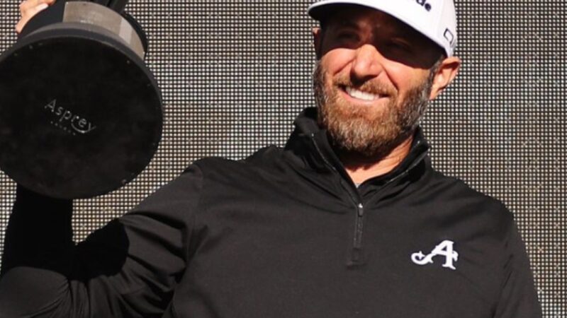 Finally Dustin Johnson is moving closer to winning his ever title