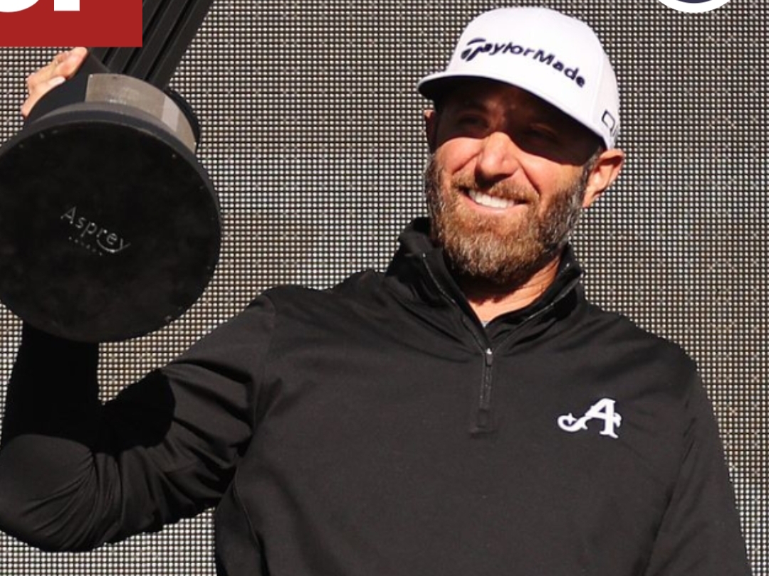 Finally Dustin Johnson is moving closer to winning his ever title