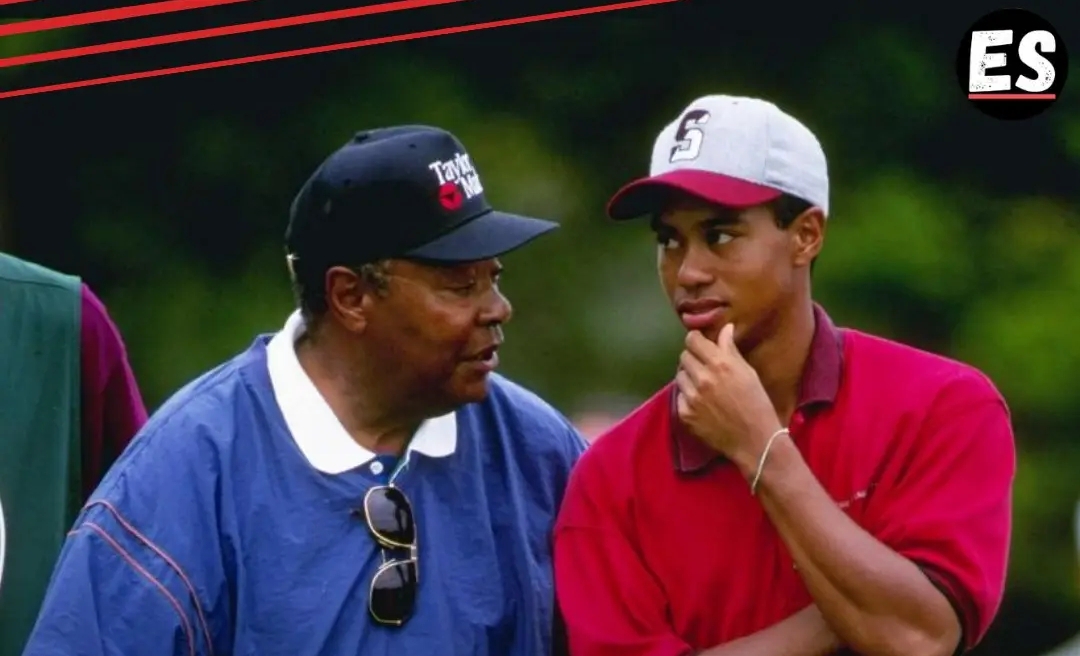 tiger woods as finally describe his dad oh like father like son