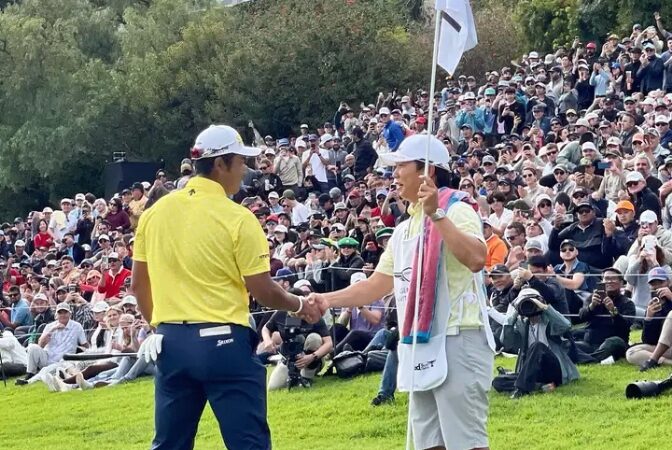 It’s likely Hideki is going to replace Tiger woods this season.