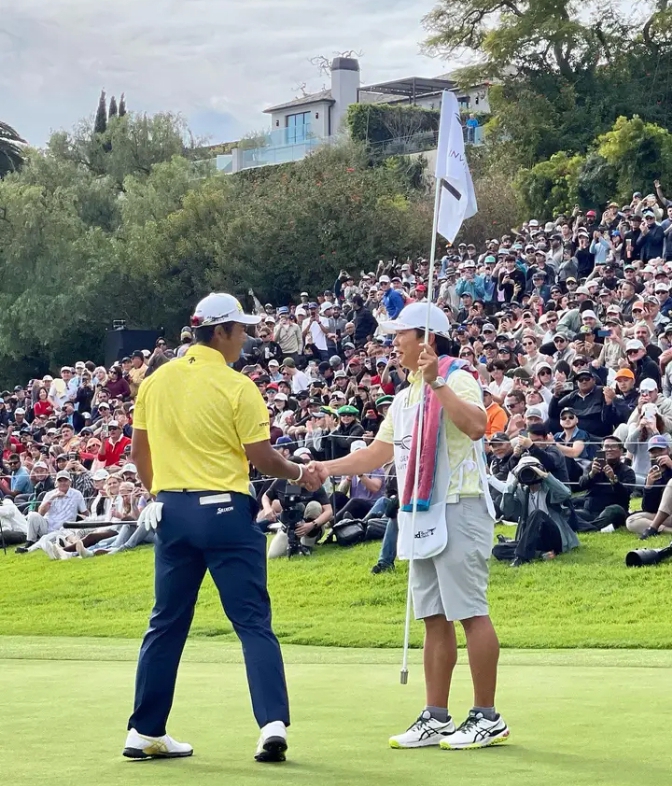 It’s likely Hideki is going to replace Tiger woods this season.