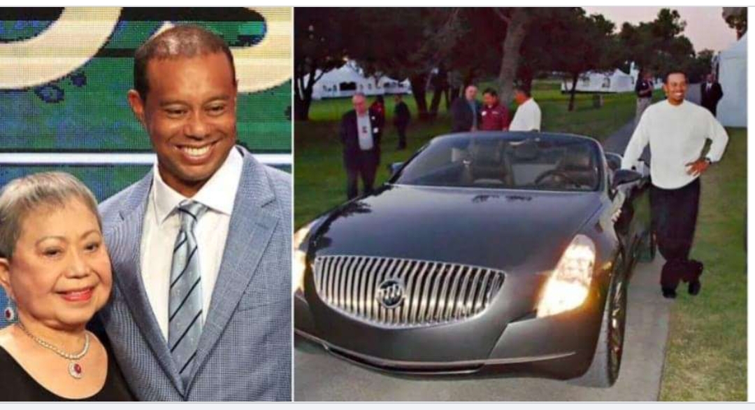 Tiger woods @ 80: Happy birthday to tiger woods mum as he surprised her with a car..