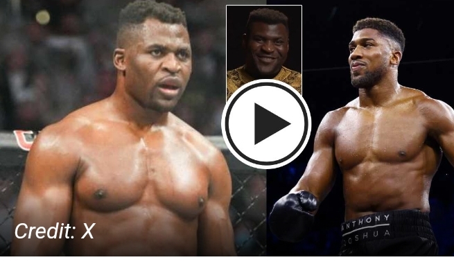 Francis Ngannou calls himself baddest and killing man on the planet before Anthony Joshua boxing match