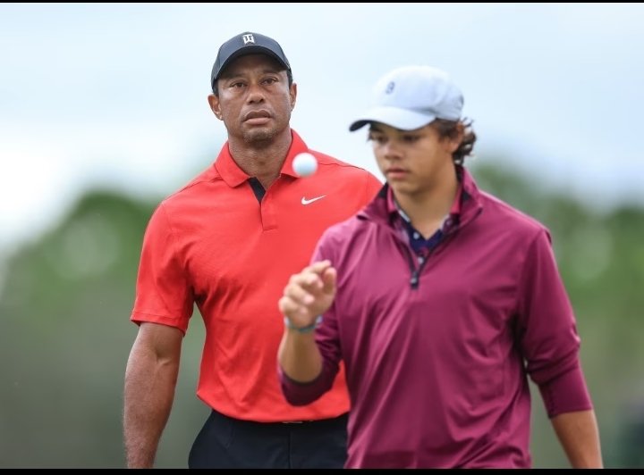 Tiger Woods’ son Charlie Woods takes first step towards serious golf career on PGA Tour