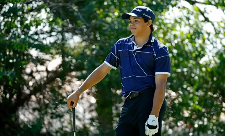 Tiger Woods’ son, Charlie, makes valiant effort at PGA Tour qualifier; falls short