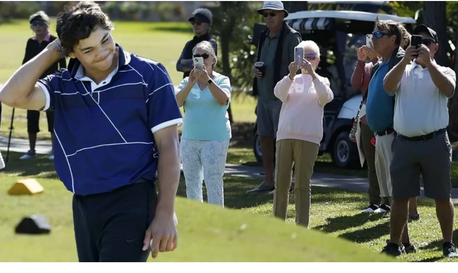 Tiger Woods’ son Charlie attacked by fans during PGA Tour qualifier