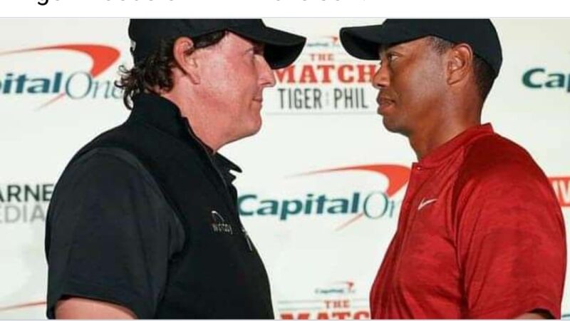 no golfer is better me both past and present tiger woods said after he was challenged