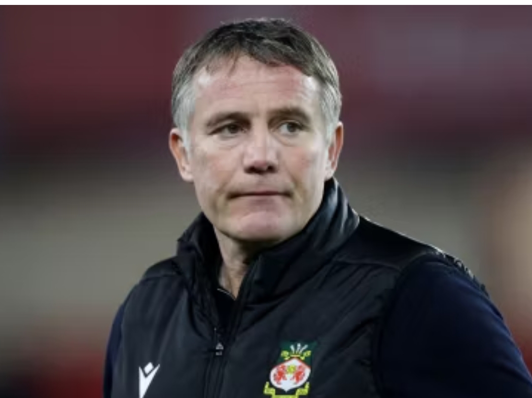 Breaking news as Wrexham AFC  SACKED    Phil Parkinson