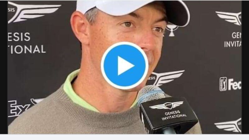 Rory McIlroy believes it was a mistake after All this things he