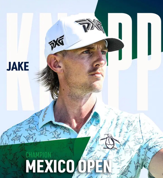 Rookie @knapptime_ltd breaks through in Vidanta and wins the  Mexico Open for his first PGA Tour victory.