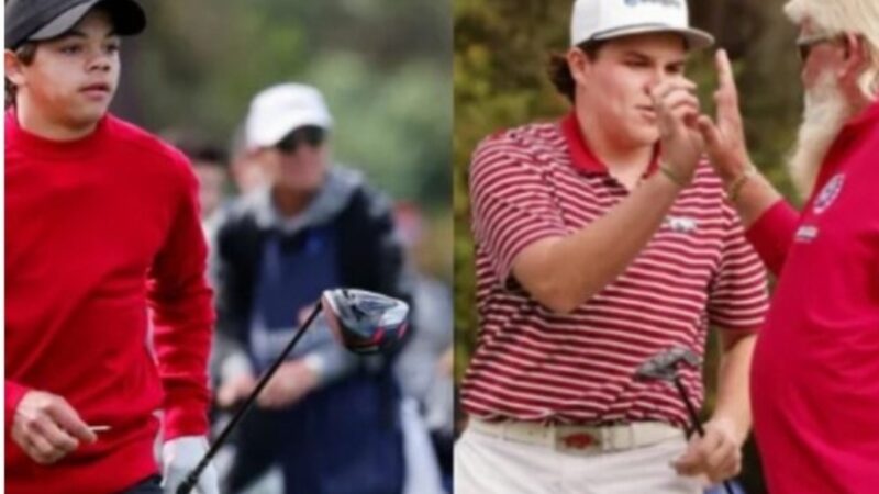 Charlie Woods or John Daly II: Which Young Talent Will Live Up to Their Father’s Legacy?