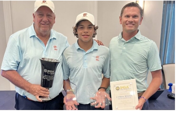 Charlie Woods wins again, this time on the South Florida PGA Junior Tour