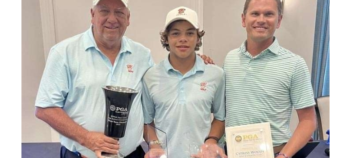 Charlie Woods wins again, this time on the South Florida PGA Junior Tour